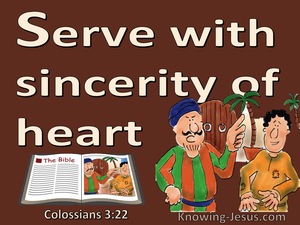 Colossians 3:22